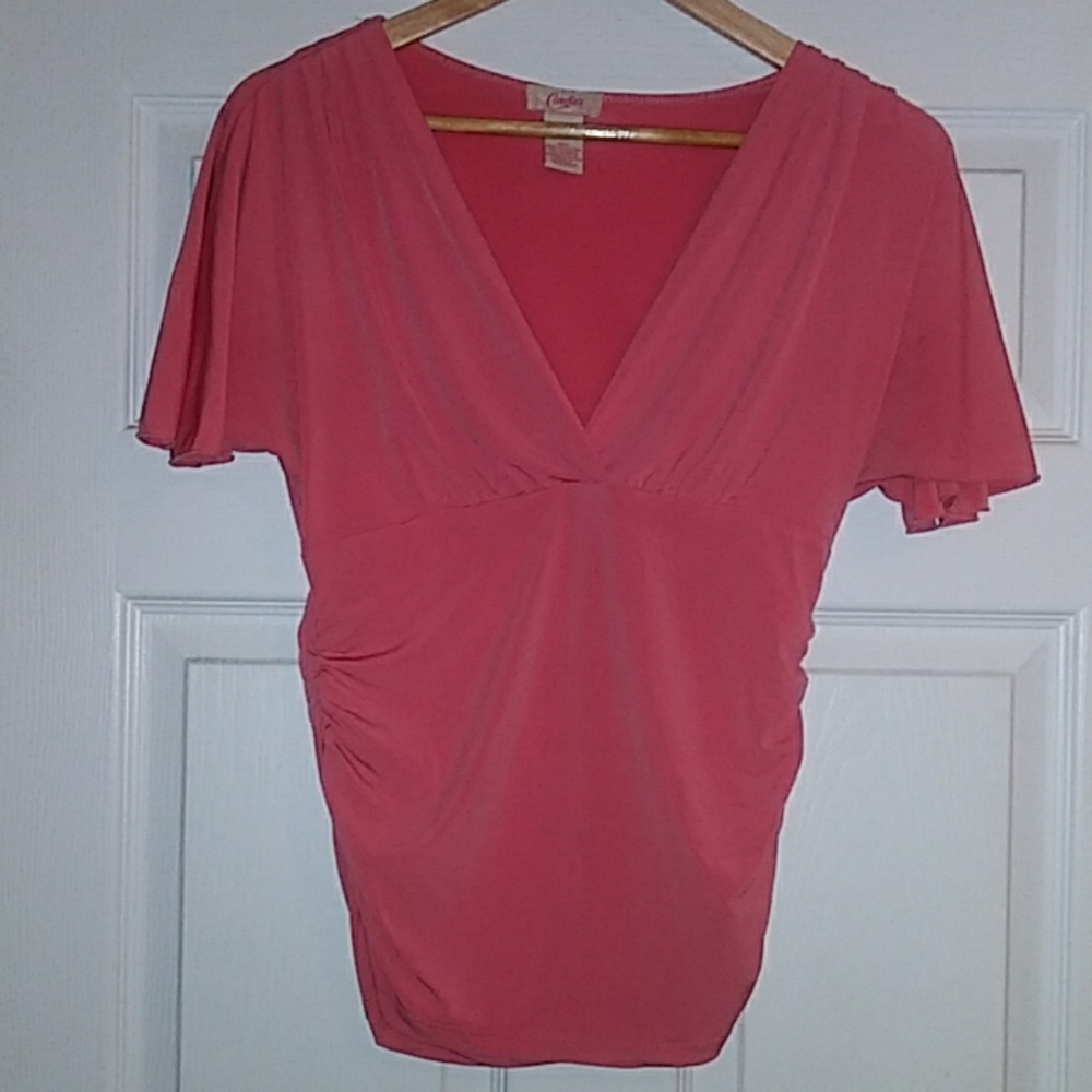 Peach Blouse By Candie's